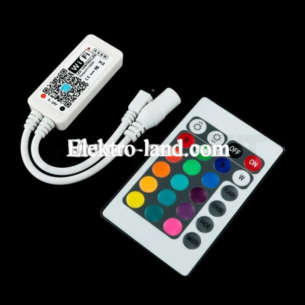 Контроллер RGBW OEM 8А-WIFI-IR24 (2A*4канала)